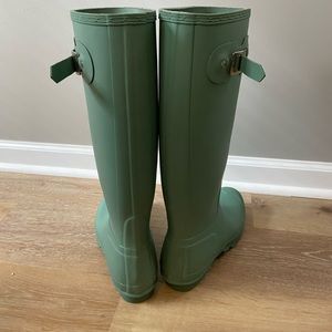 Mint Green Hunter Boots